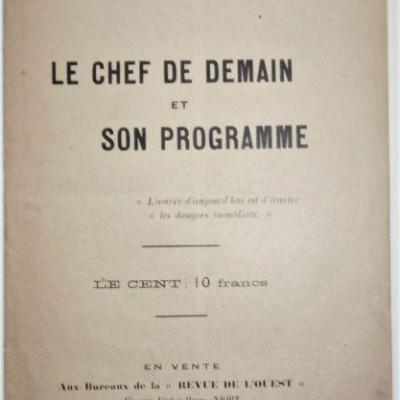 Edmond Béraud  Le chef de demain.