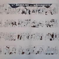 D espagnat planche originale semaine mechancete