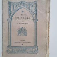 Lamartine chant du sacre premiere edition premier tirage